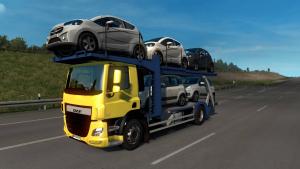 Мод Нові вантажівки в трафіку - Truck Traffic Pack для ETS 2