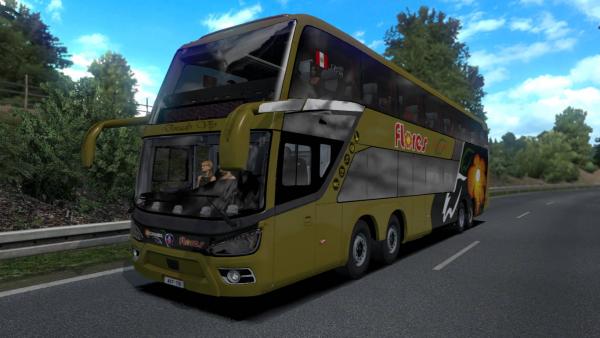 Modasa Zeus 4 shuttle bus mod for ETS 2