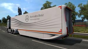 Мод Mercedes-Benz AeroDynamic Trailer для ETS 2