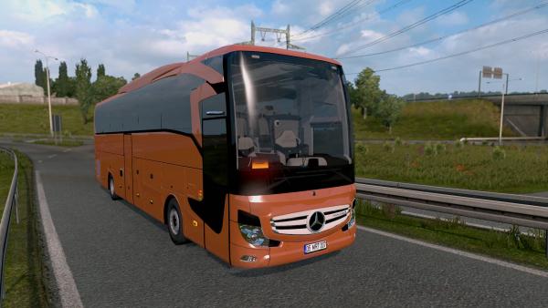 Мод автобуса Mercedes-Benz Travego X для ETS 2