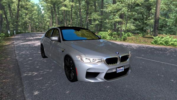 Мод легковой машины BMW M5 F90 для ETS 2