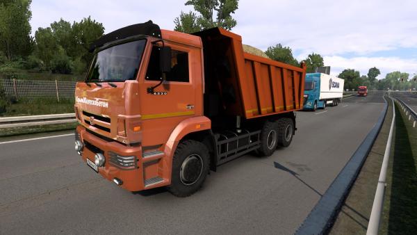 Мод грузовика КАМАЗ-6520 для ETS 2