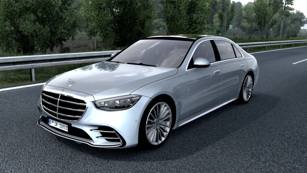 Мод легковой машины Mercedes-Benz S-Class (W223) для ETS 2